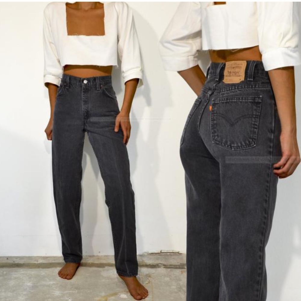 Levi vintage high waisted jeans sz 27